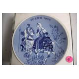Set of 4 Julen 1969-1971 Christmas Plates