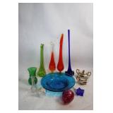 Assorted Vintage Glassware and Porcelain Collection