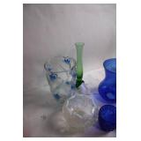 Collection of 14 Vintage Glass and Metal Decorative Pieces