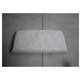 Set of 2 Vintage Floral Leather and White Textured Clutches