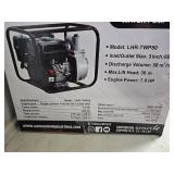 Landhoner Water Pump 7 HP  Model - LHR- TWP80  Trash pump 3"  New in the box