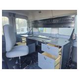 Mobile Office Equipment and Desk for work Vans/Box Trucks
