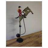 Kinetic Jockey Sculpture