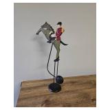 Kinetic Jockey Sculpture