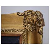 Antique Still Life Hung in Plaster Louis XV Guilt Frame Singed by Artist (East European Origin)