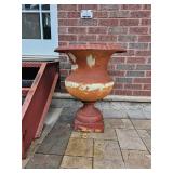 26 inch Cast iron Footed Urn Planter