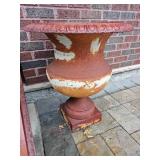 26 inch Cast iron Footed Urn Planter