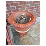 26 inch Cast iron Footed Urn Planter