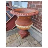 26 inch Cast iron Footed Urn Planter