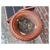 26 inch Cast iron Footed Urn Planter