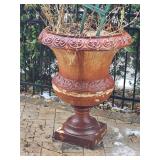 40 Inch Cast Iron Footed Urn Planter