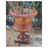 40 Inch Cast Iron Footed Urn Planter