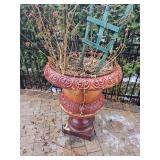 40 Inch Cast Iron Footed Urn Planter