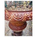 40 Inch Cast Iron Footed Urn Planter