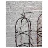 Iron Garden Obelisk Trelis Set