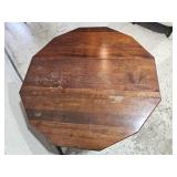 Spoon Carved Dropleaf Parlor Table