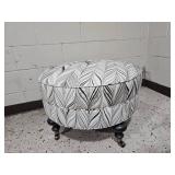 Lee Industries Feathered Upholstery Cushion Ottoman