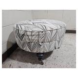 Lee Industries Feathered Upholstery Cushion Ottoman