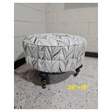 Lee Industries Feathered Upholstery Cushion Ottoman