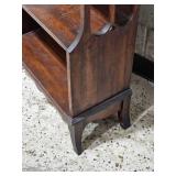 Vintage Chippendale Open Curio Shelf