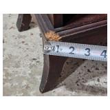 Vintage Chippendale Open Curio Shelf