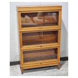 Bright Oak Barrister Bookcase from Globe-Wernicke Co.
