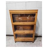 Bright Oak Barrister Bookcase from Globe-Wernicke Co.