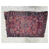 Vintage Saruk Styled Persian Mat