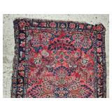 Vintage Saruk Styled Persian Mat
