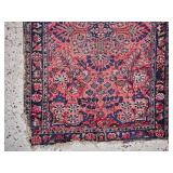 Vintage Saruk Styled Persian Mat