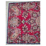 Vintage Saruk Styled Persian Mat