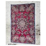 Vintage Saruk Styled Persian Mat