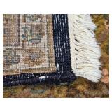 Black & Gold Persian Area Rug