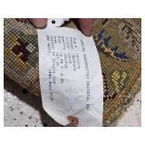 Black & Gold Persian Area Rug