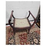 Antique Chippendale Vanity Bench