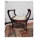 Antique Chippendale Vanity Bench