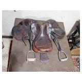 Caprilli Size 43 Bates Leather Riding Saddle