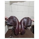 Caprilli Size 43 Bates Leather Riding Saddle