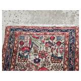 Worn Persian Oriental Mat