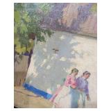 Original Artwork Oil on Canvas by Sandor Nyilasy ~ Sunday Morning