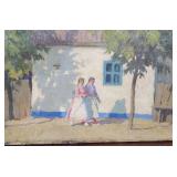 Original Artwork Oil on Canvas by Sandor Nyilasy ~ Sunday Morning