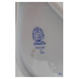 Herend Apponyi Bird Double Shell Centerpiece Dish 7530/AP with Bird