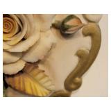 Capodimonte Bisque Floral Vanity Jar by Carlo Sanastano