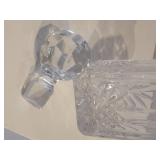 Gracious Square Crystal Decanter Bottle