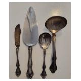 Westmore Sterling Silver Luncheon Flatware Service ~ George and Martha * 805g