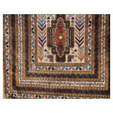 Persian Balcuchi 100% Wool Area Rug ~ 4.1 x 7.4