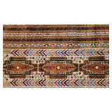 Persian Balcuchi 100% Wool Area Rug ~ 4.1 x 7.4