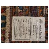 Persian Balcuchi 100% Wool Area Rug ~ 4.1 x 7.4