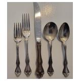 Westmore Sterling Silver Luncheon Flatware Service ~ George and Martha * 805g