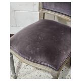 Modern Styled Carved Dining Chair Set - (4)